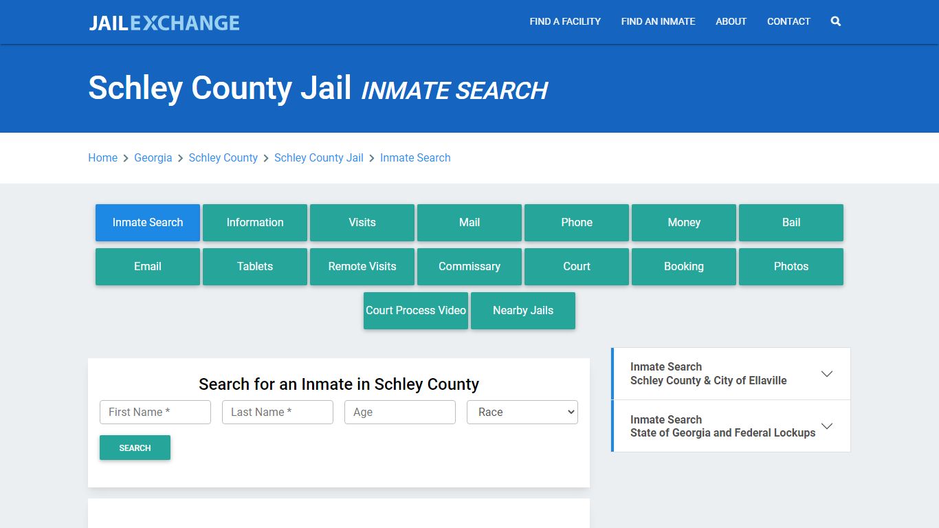 Schley County Jail, GA Inmate Search: Roster & Mugshots