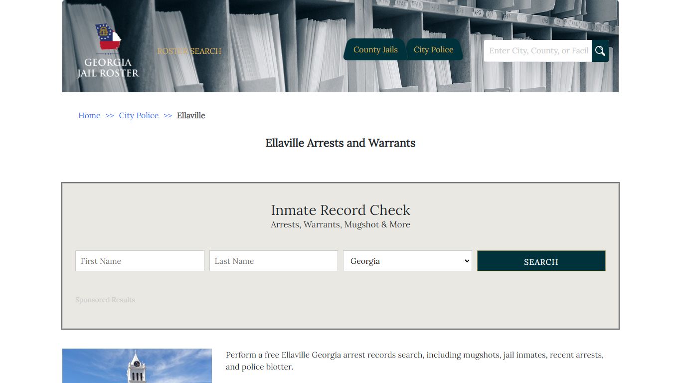 Ellaville Arrests and Warrants | Georgia Jail Inmate Search